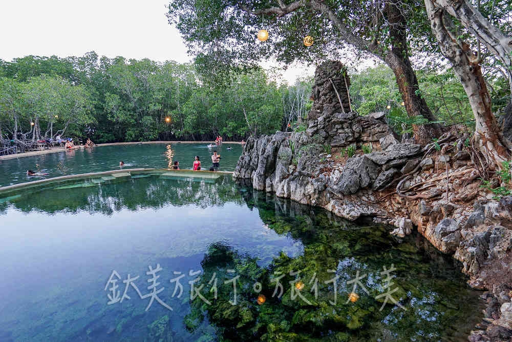 科隆島旅遊景點推薦-露天海水溫泉