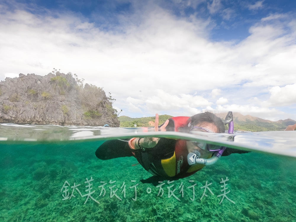 科隆島旅遊景點推薦-七子礁岩